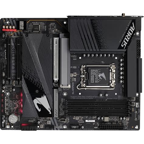 Gigabyte Z Aorus Elite Ax Mainboard Schwarz