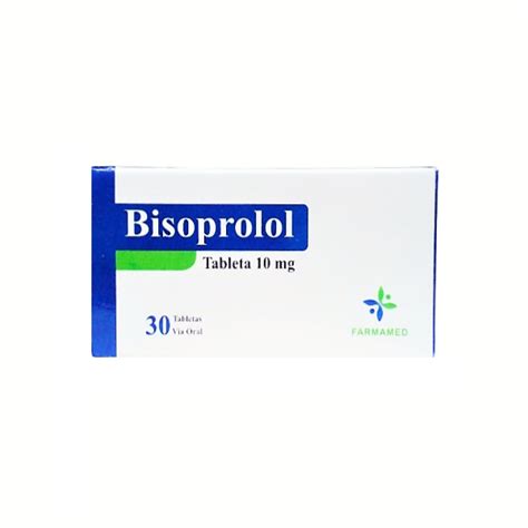 Bisoprolol 10Mg X 30 Tabletas Farmamed Farmadon La Farmacia De La