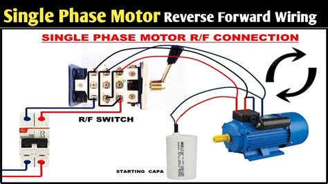 Single Phase Motor Reverse Forward Connection Single Phase Motor को Reverse Forward कैसे घुमाये