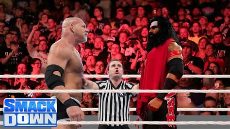 WWE September 19 2023 Goldberg Vs Veer Mahaan SmackDown Live Full