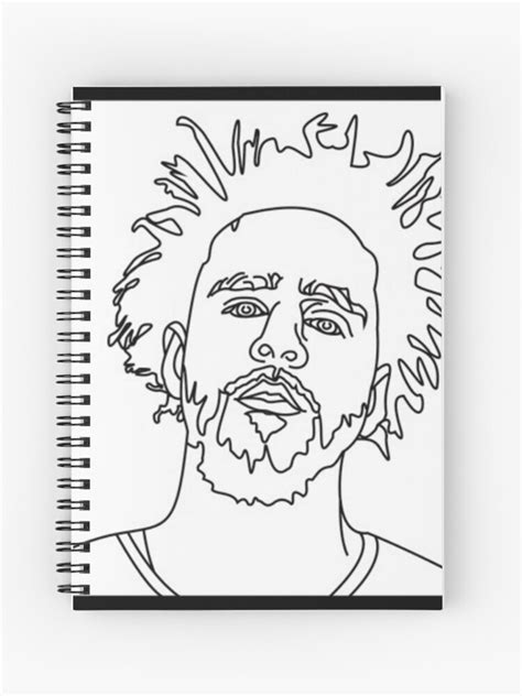 J Cole Outline Spiral Notebook Ubicaciondepersonas Cdmx Gob Mx