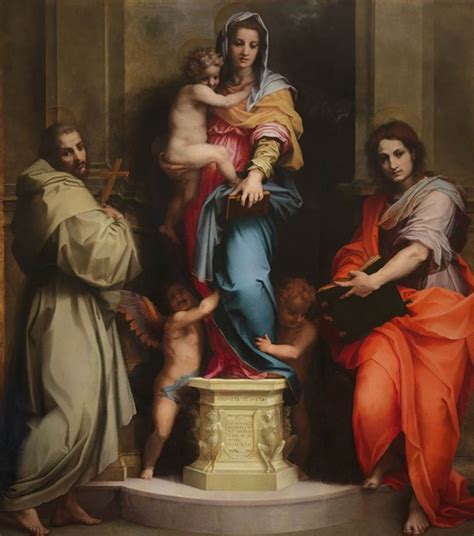 Madonna Of The Harpies By ANDREA DEL SARTO