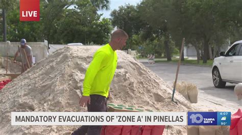 Pinellas County issues mandatory evacuations ahead of Idalia | wtsp.com