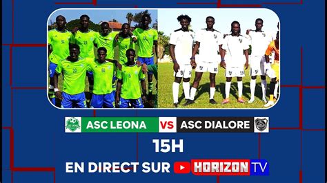 En Direct Demi Finale Zone De Ouakam Asc Leona Vs Asc Dialore Youtube