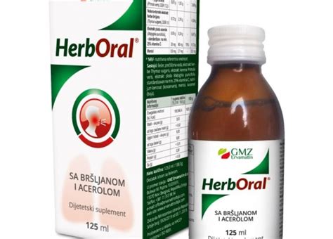 Herboral Br Ljan Acerola Sirup Ml Markfarm Apoteka