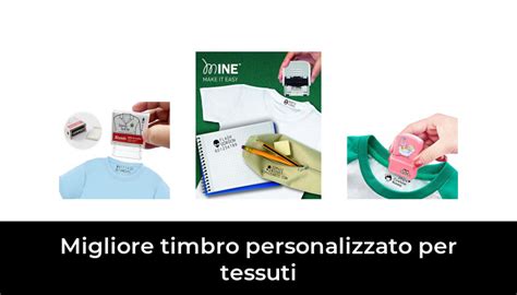 48 Migliore Timbro Personalizzato Per Tessuti Nel 2024 Dopo 43 Ore Di