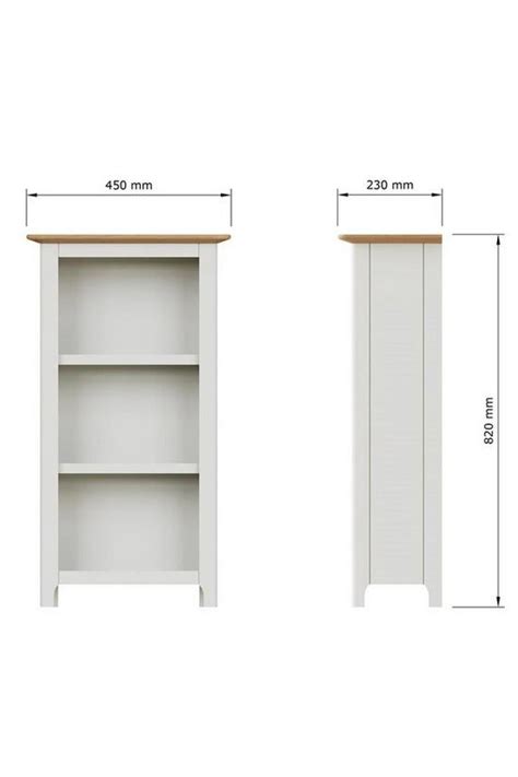 Shelves And Bookcases 3 Tier Solid Oak Bookcase Linen Fwstyle