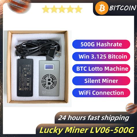 Btc Solo Miner Bitaxe Lucky Miner Bitcoin Miner Gh S Hashrate