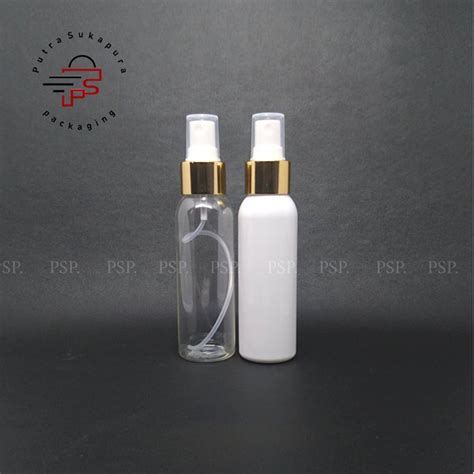 Jual BOTOL SPRAY 100 ML TUTUP GOLD Di Lapak PUTRA SUKAPURA PACKAGING