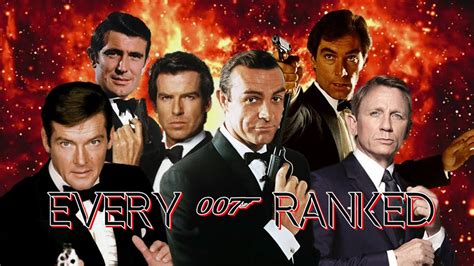 Every James Bond 007 Movie Ranked Youtube