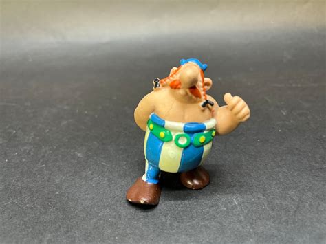 Vintage Astérix and Obelix Pvc Figure Obelix Bully 1974 Made in