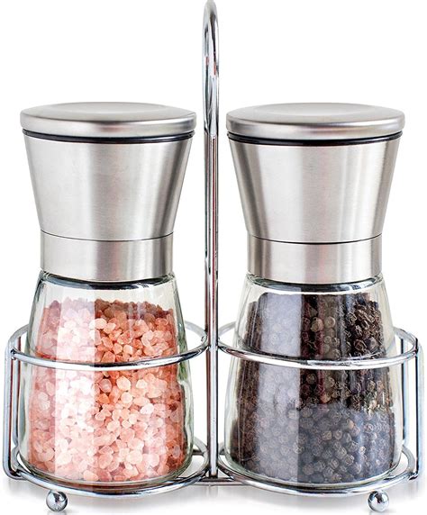 2021 High Quality Home Use Stainless Steel Salt And Pepper Grinder Sets