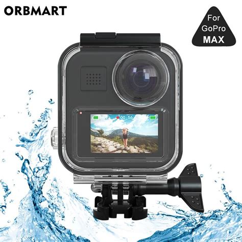 Touchscreen Waterproof Housing Case For Gopro Max 360 Diving Protective