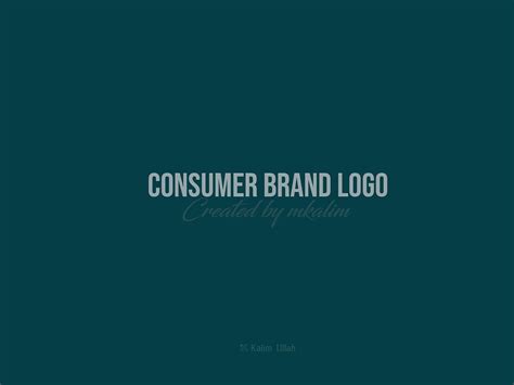 Consumer Brand Logo designs, themes, templates and downloadable graphic ...