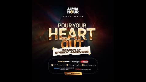 Alpha Hour Pastor Elvis Agyemang Youtube