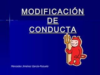 Modificación de conducta PPT