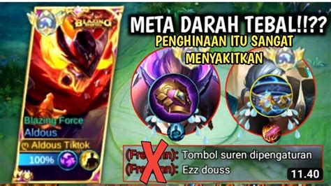 Gameplay Aldous Build Tersakit Aldous Season Terbaru Item Aldous Tersakit 2023 Mobile Legends