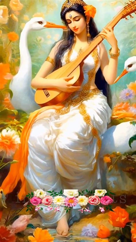 Pin By Yugal Pandit On Hindu Goddesses Girly Photography Saraswati