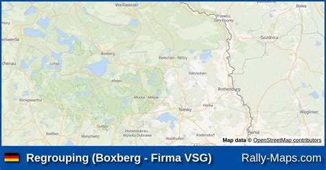 Karte Regrouping Boxberg Firma Vsg Lausitz Rallye Admv