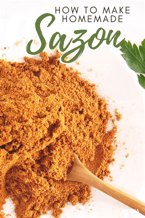 How To Make Homemade Sazon Seasoning Recipe My Stay At Home Adventures