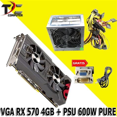 Jual VGA CARD Plus PSU 500w 600w 700 W POWER SUPPLY PC GAMING Di Lapak