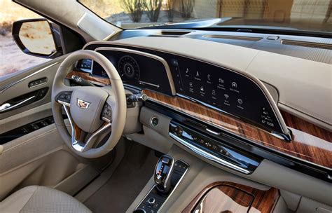 2021 Cadillac Escalade puts over 38 inches of OLED screens in the dash