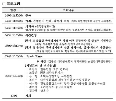 대한병원협회 11일 안전 진료환경 방안 국회 토론회 개최 네이트 뉴스