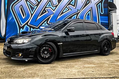 Subaru Wrx Hussla Race Spec Gloss Black Wheel