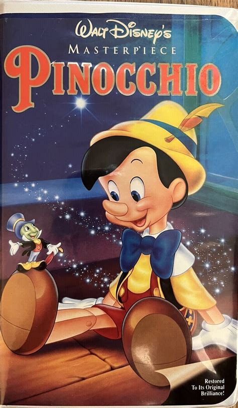 Walt Disneys Pinocchio Vhs 1993 Special Edition Etsy