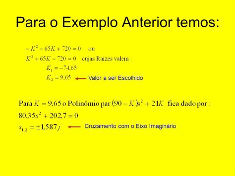 Regras para esboço do Lugar das Raízes ppt carregar