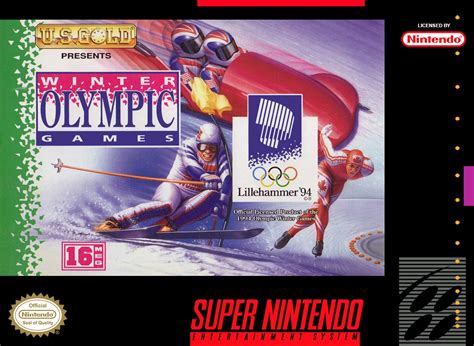 Winter Olympic Games Lillehammer 94 Boxarts For Nintendo Super Nes