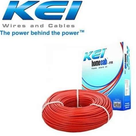 KEI BanFire ZHFR House Wire Roll Length 90 M Wire Size 1 5 Sqmm At