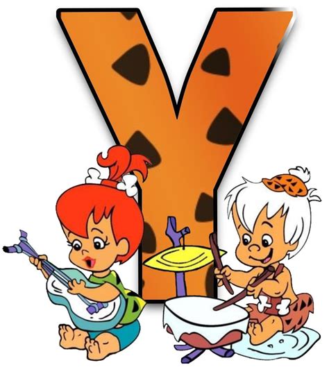 Alfabeto Dos Flintstones Png Vol Alphabet Flintstones Png Flintstones