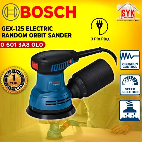 Syk Bosch Gex Gex Electric Random Orbital Sander Machine