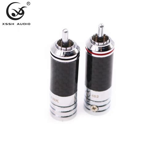 Hi End Rca Lotus Plug Yivo Xssh Audio Hifi Diy Pure Copper Plating