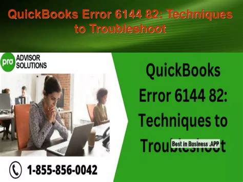 Ppt Quickbooks Error Techniques To Troubleshoot Powerpoint