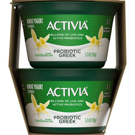 Activia Greek Yogurt Vanilla Nutrition Facts | Besto Blog