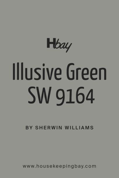 Illusive Green Sw By Sherwin Williams Housekeepingbay