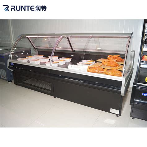 Supermarket Butchery Chiller Horizontal Commercial Salad Fresh Deli