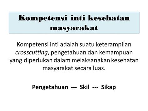 Kompetensi Yang Harus Dimiliki Pelaksana Urusan Kesehatan Di Daerah