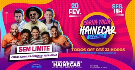 SEGUNDA HEINEKCAR CARNAVAL Em Belo Horizonte Sympla