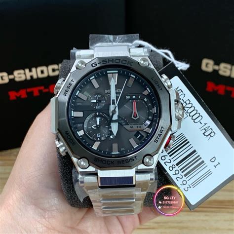 READY STOCK CASIO G SHOCK MTG B2000D 1A A Carbon Core Guard Structure