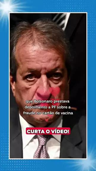 A CULPA É TODA DE MAURO CID O presidente nacional do PL Valdemar