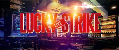 Lucky Strike Hollywood, Los Angeles - Lucky Strike Live