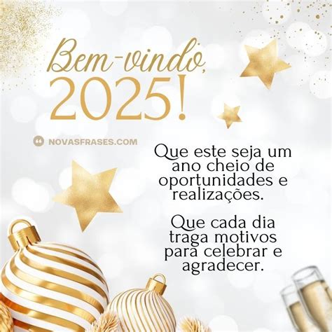 Feliz 2025 30 mensagens para um próspero ano novo