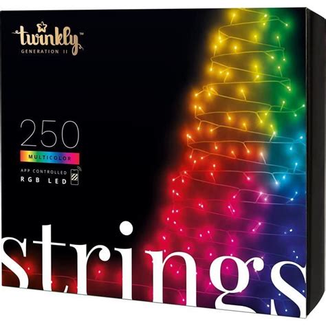 Twinkly Strings Guirlande Lumineuse A Led Controlee Par Application