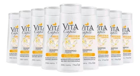 Kit 9 Shampoo Vita Capili Muriel Amido De Milho 310ml MercadoLivre