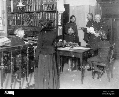 Police Station In Berlin 1906 Stock Photo Alamy