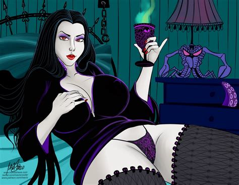 Morticia Addams By Mavruda Hentai Foundry