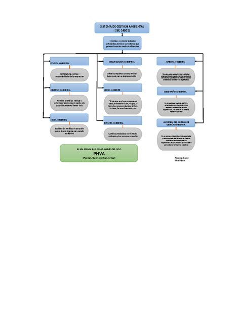 1 MAPA Conceptual Sistema DE Gestion Ambientalpdf SISTEMA DE GESTION